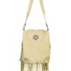 Bags * | Limited Edition Scully Women'S Concho Fringe Leather Handbag