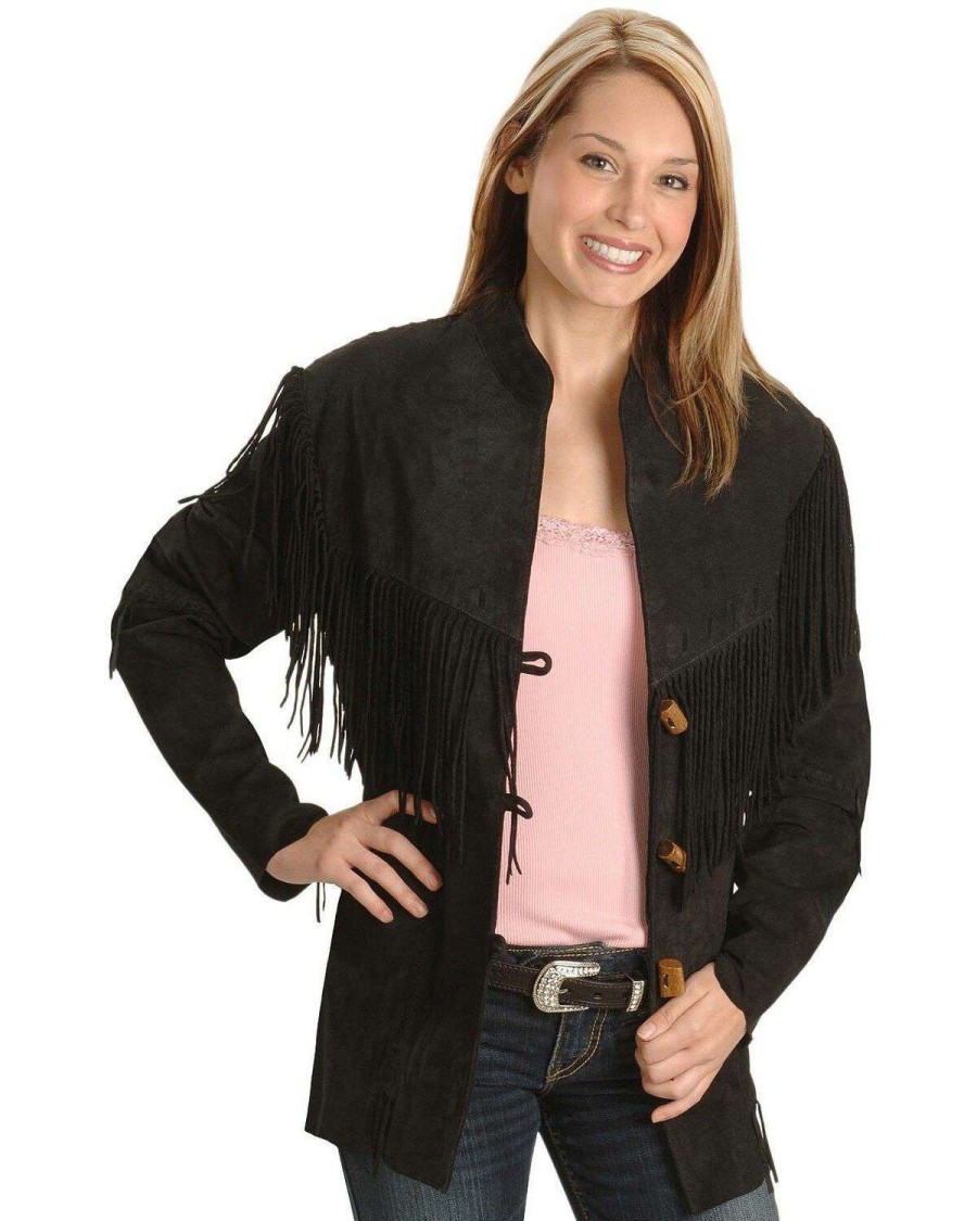 Jackets * | Limited Edition Scully Women'S Fringe Jacket