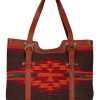 Bags * | Discount Scully Women'S Southwestern Woven Handbag