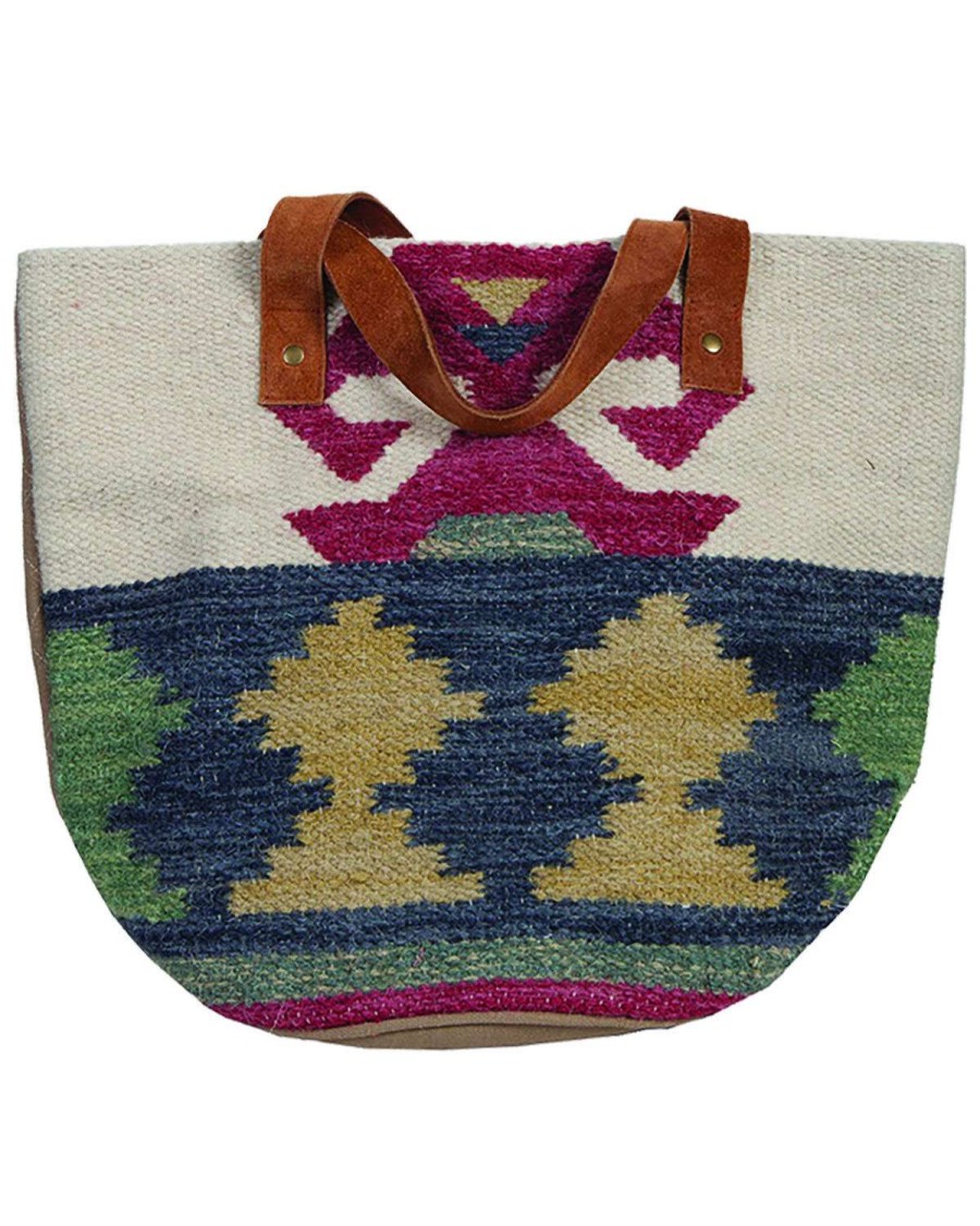 Bags * | Online Scully Women'S Aztec Woven Handbag