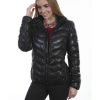 Jackets * | Outlet Leatherwear By Scully Women'S Black Ribbed Jacket