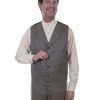 Vest * | Sale Scully Men'S Plaid Vest