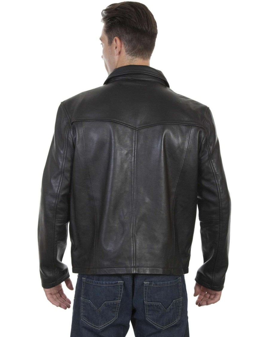 Jackets * | Sale Scully Men'S Leather Jacket