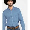 Shirts * | Limited Edition Scully Signature Soft Series Men'S Geo Print Long Sleeve Western Shirt