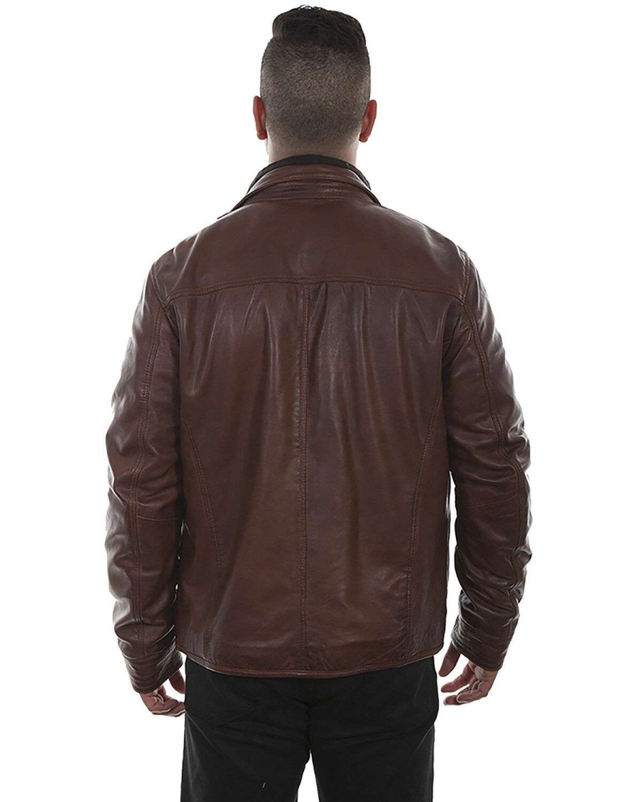 Jackets * | Outlet Scully Men'S Leather Jacket