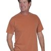 Shirts * | Outlet Scully Men'S Red Basic Crew Neck T-Shirt